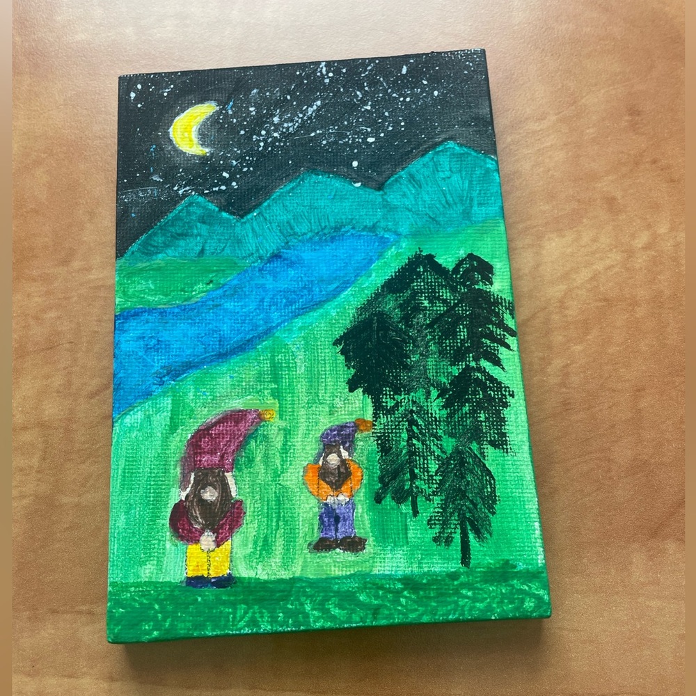 Mini Canvas Painting